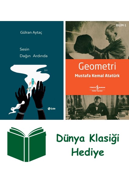 Sesin Dağın Ardında + Geometri + Dünya Klasiği Hediye