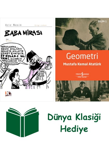 Baba Mirası + Geometri + Dünya Klasiği Hediye