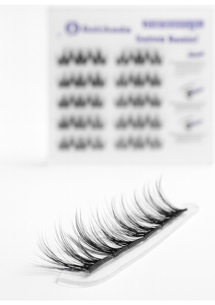 KP1450 - Takma Kirpik Yasemin Teli Kendinden Yapışkanlı - Ten Rengi-Siyah