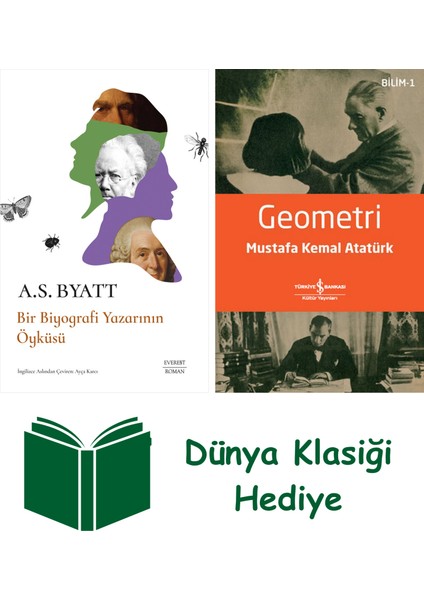 Bir Biyografi Yazarının Öyküsü + Geometri + Dünya Klasiği Hediye