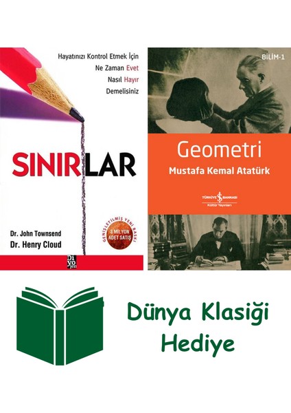 Sınırlar + Geometri + Dünya Klasiği Hediye