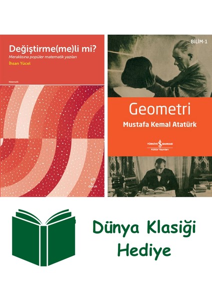 Değiştirme(Me)Li Mi? + Geometri + Dünya Klasiği Hediye
