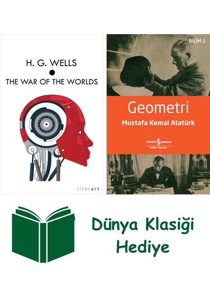 The War Of The Worlds + Geometri + Dünya Klasiği Hediye