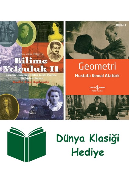 Yapay Zeka Bilge Ile Bilime Yolculuk 2 + Geometri + Dünya Klasiği Hediye