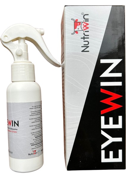 Eyewin Göz Antiseptiği %3 Asit Borik Kedi-Köpek-Koyun-Inek 100 ml Göz Antiseptiği %3 Borik Asit