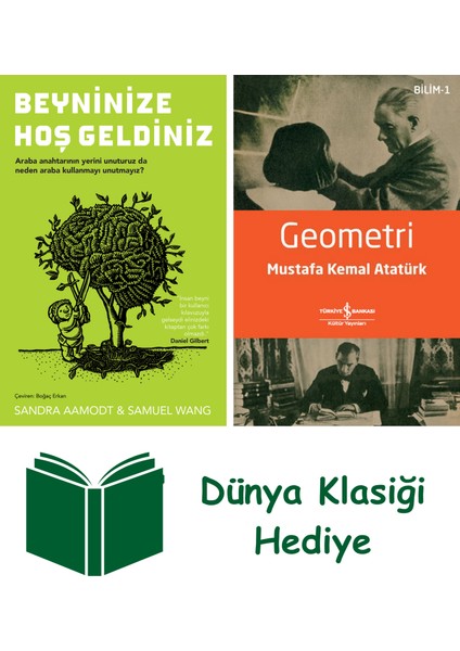 Beyninize Hoş Geldiniz + Geometri + Dünya Klasiği Hediye