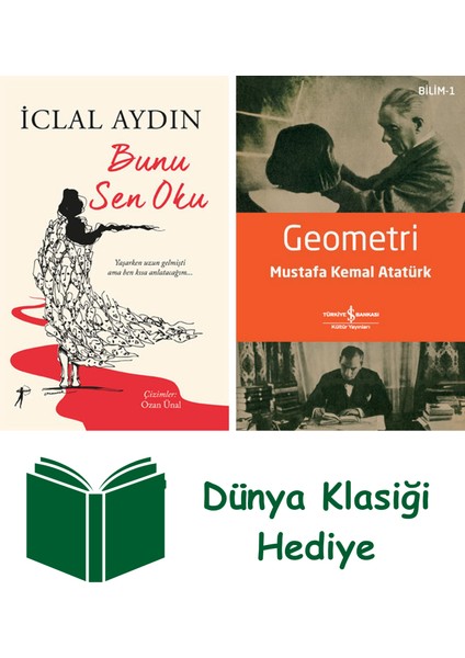 Bunu Sen Oku + Geometri + Dünya Klasiği Hediye
