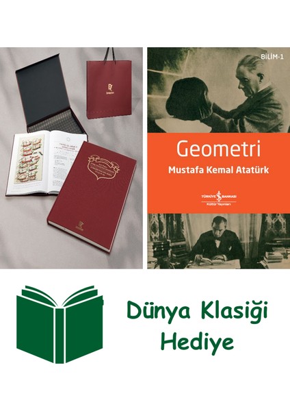 Tarih Boyunca Türk Yelkenli Gemileri ( Ciltli ) + Geometri + Dünya Klasiği Hediye