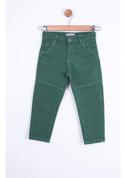 Nk Erkek Çocuk Likralı Renkli Keten Pantolon 64732 Haki modelleri