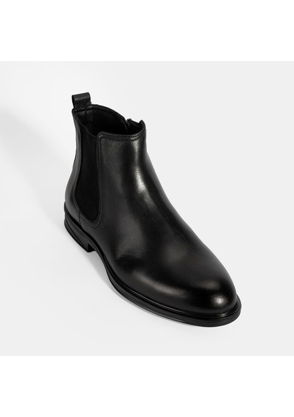 Erkek Siyah Desacomfort Lastikli Deri Bot indirimleri