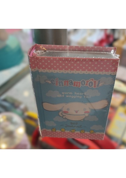 Cinnamoroll Figürlü 365 Journal Günlük Çok Amaçlı Defter Küçük Boy 368 Sayfa (10CM*7CM)