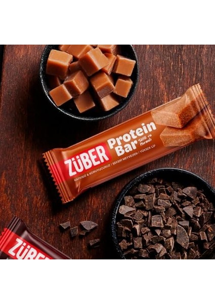 Züber Sütlü ve Hurmalı Protein Bar - 12 Adet x 35GR modelleri