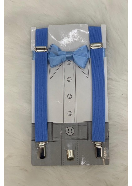 Erkek Çocuk Papyon Askı Takım 01101 Mavi fırsatları