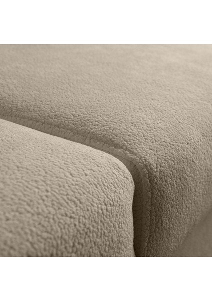 Aries Yataklı Sandıklı Köşe Takımı Sütlü Kahve Sağ Köşe