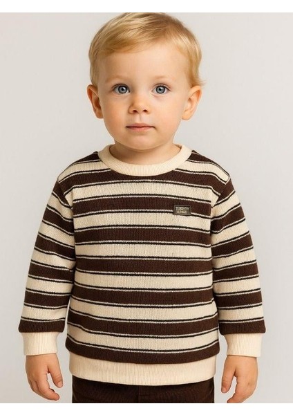 Erkek Çocuk Çizgili Kalın Triko fiyatları