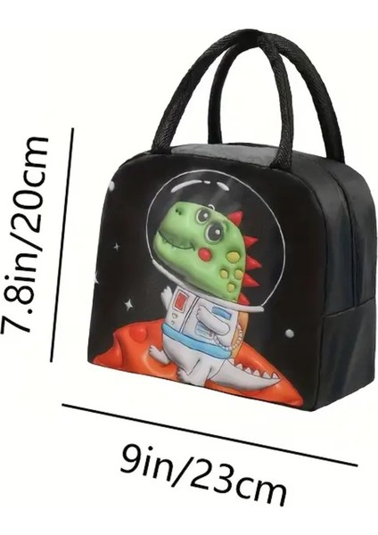 Beslenme Çantası Izoleli Sıcak Soğuk Koruma Astronot Dinozor Figürlü fiyatları