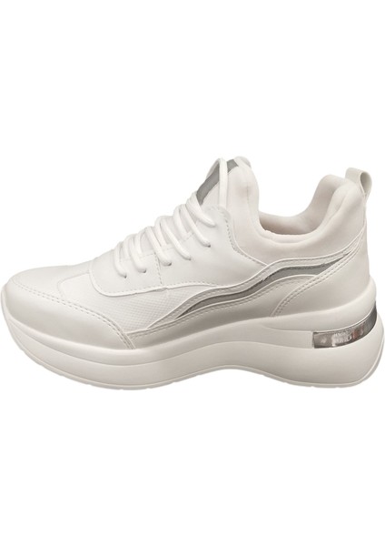 327Z Ortopedik Çorap Şeklinde Bilekten Saran 5 cm Gizli Topuk Kadın Günlük Sneaker Ayakkabı fiyatları