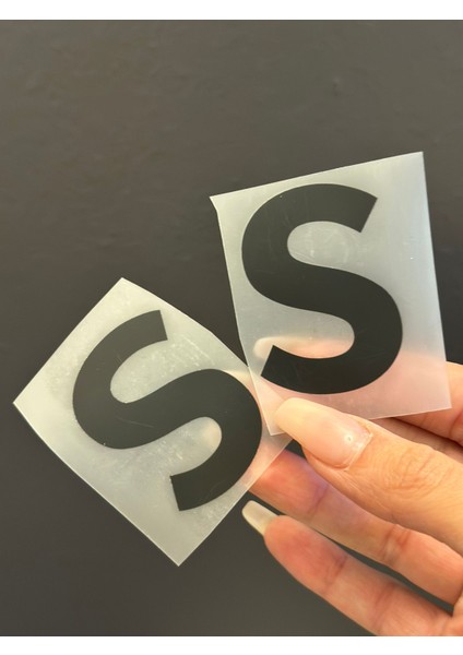 2 Li Ütü Ile Yapışan S Harfi Arma Transfer Baskı 5x4 cm fırsatları