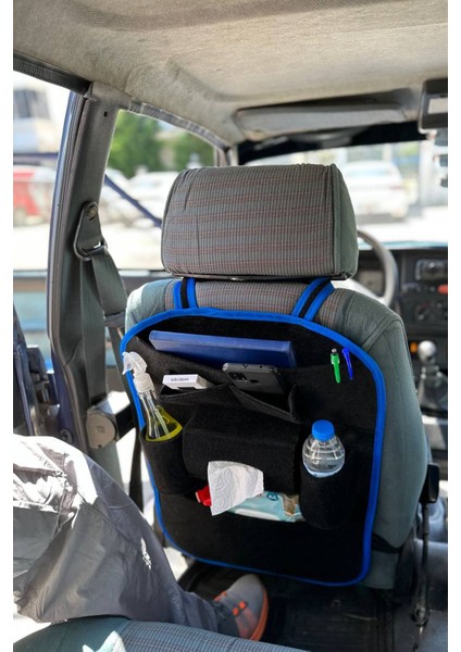 Araç Koltuk Arkası Organizer Tüm Araçlara Uyumludur.kırmızı