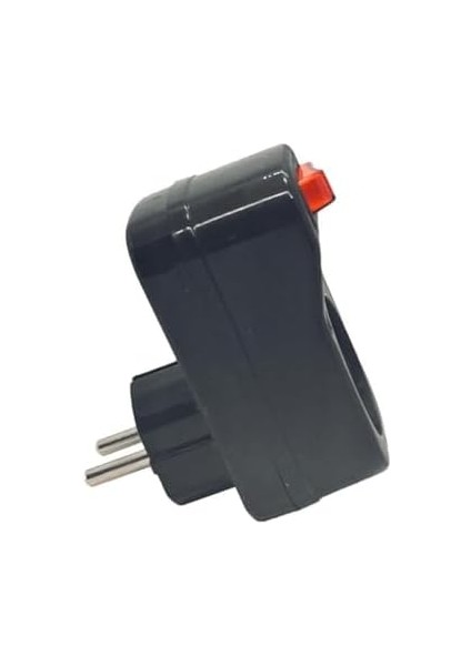 Tekli Siyah Anahtarlı Akım Korumalı Fiş Priz - Şok Korumalı Priz fiyatları