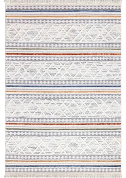 Indıa 3015 Multi Bukle Salon Halısı Yumuşak Çocuk Odası Halısı Koridor Halısı Kesme Halı Yolluk