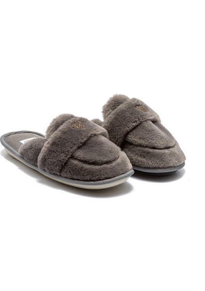 Mammy Peluş Kadın Ev Terliği Gri 37/41 fiyatları
