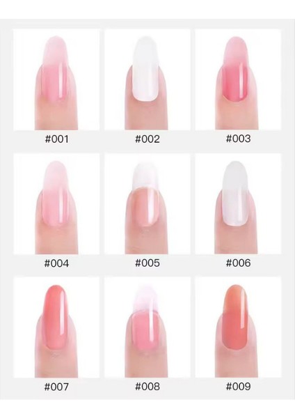 Hızlı Protez Tırnak Uzatma Poly Jel 30ML modelleri