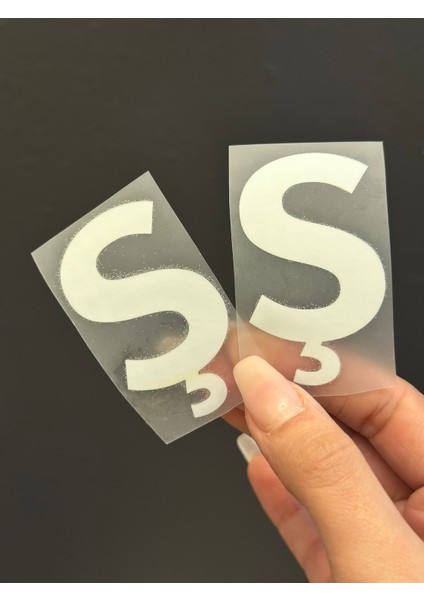 2 Li Ütü Ile Yapışan Ş Harfi Arma Transfer Baskı 5x4 cm fiyatları