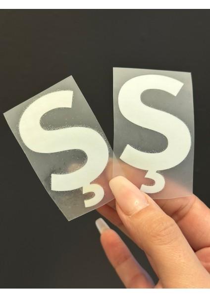 2 Li Ütü Ile Yapışan Ş Harfi Arma Transfer Baskı 5x4 cm modelleri