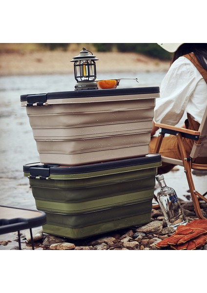 Katlanır Kamp Piknik Sepeti