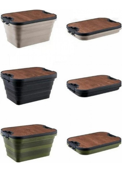 Katlanır Kamp Piknik Sepeti indirimleri