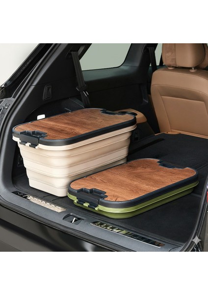 Katlanır Kamp Piknik Sepeti