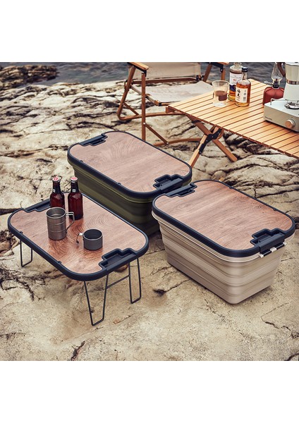 Katlanır Kamp Piknik Sepeti