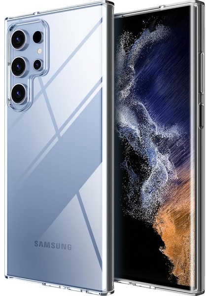 Galaxy S25 Ultra Magsafe Uyumlu Şeffaf Crystal Kılıf Clear Kapak Clear Case Şeffaf Kılıf Ultra Ince fırsatları