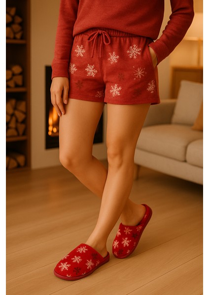 Sıcacık Peluş Kadın Ev Terliği | Kapalı Burun Karakterli fiyatları