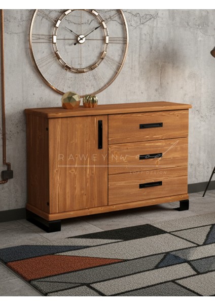 Quercus Full Ahşap Konsol 80CM fiyatları