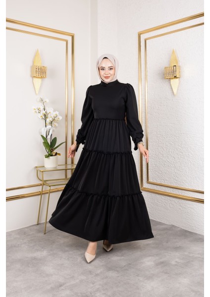 Kat Kat Bible Elbise-Siyah modelleri