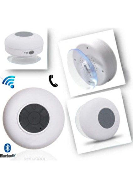 Su Geçirmez Mini Bluetooth Duş Hoparlörü modelleri