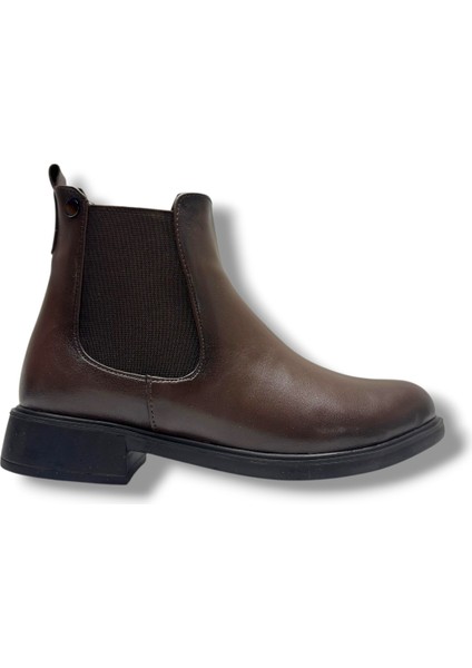 5006-26 Anatomik Cilt Deri Lastikliı Kadın Bot modelleri