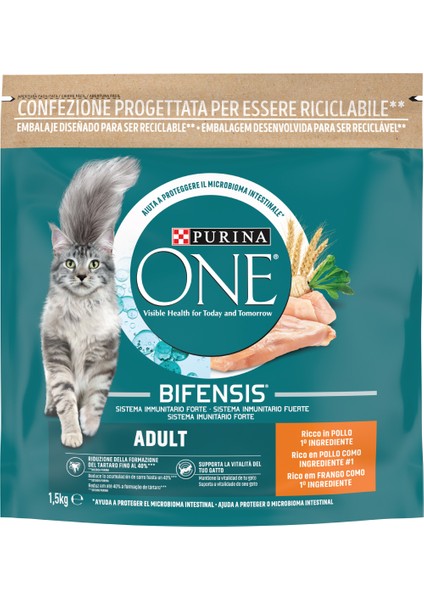 Kuru Kedi Maması Tavuklu Yetişkin Kediler 1,5 Kgx2 fiyatları