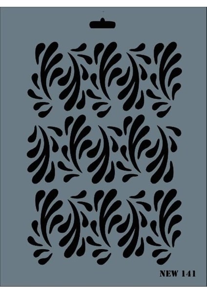 Rich New Seri N-141 Stencil 35X25 cm