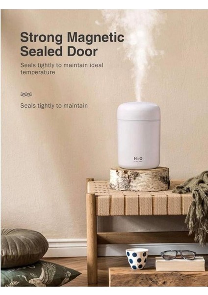 Humidifier 300 Mı Ulrasonik Hava Nemlendirici Buhar Makinesi ve Aroma Difüzörü fiyatları