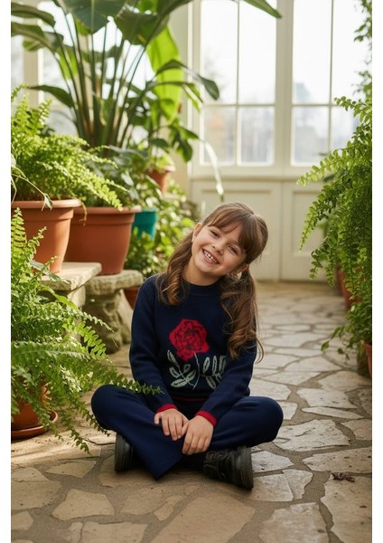 Kız Çocuk Pantolonlu Triko Takım fırsatları