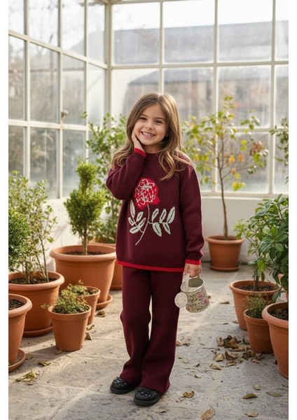 Kız Çocuk Pantolonlu Triko Takım fiyatları