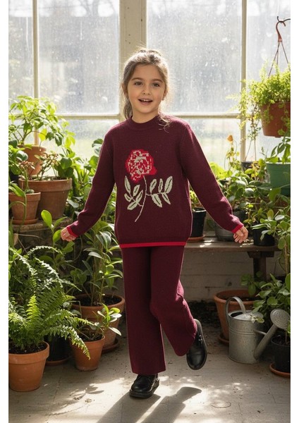 Kız Çocuk Pantolonlu Triko Takım fırsatları