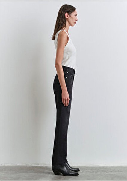 Rockstar Iconic Koyu Gri Smoke Jean Pantolon 1010762-90529