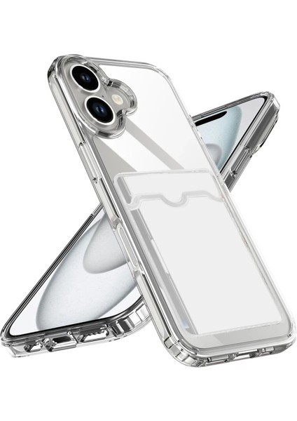 Apple iPhone 17 Kart Şeffaf Silikon - Şeffaf modelleri