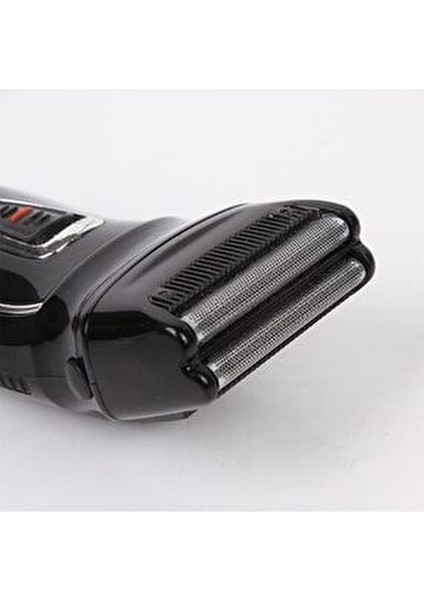 HK-900 Sakal Sıfırlama Tıraş Makinesi Çift Başlıklı Şarjlı Sinek Kaydı Tıraş Traş Makinesi indirimleri