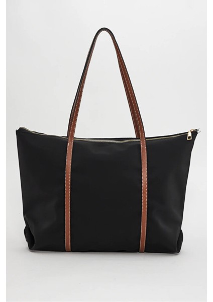 Çift Saplı Paraşüt Kumaş Geniş Günlük Omuz Çantası