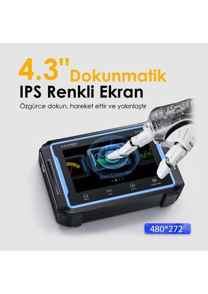 2C53P 50MHZ Tablet Tipi Dijital Osiloskop (3'ü 1 Arada) modelleri